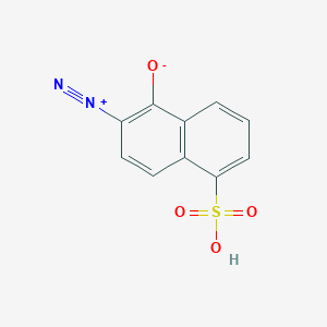 6-Diazo-5,6-dihydro-5-oxonaphthalene-1-sulphonic acid