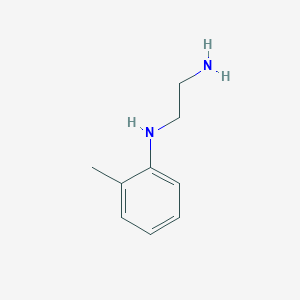 molecular formula C9H14N2 B1617496 N-(o-Tolyl)ethylenediamine CAS No. 21702-27-2