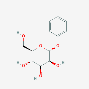 molecular formula C12H16O6 B1617497 Phenyl alpha-D-mannopyranoside CAS No. 21797-50-2
