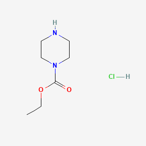 molecular formula C7H15ClN2O2 B1617504 Ethyl piperazine-1-carboxylate monohydrochloride CAS No. 24280-45-3