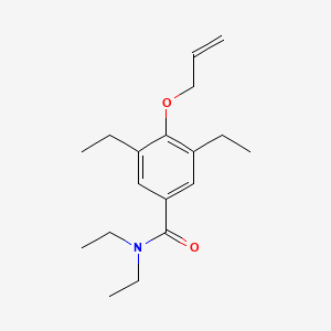 Benzamide, 4-allyloxy-N,N,3,5-tetraethyl-