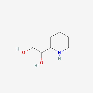 1-(Piperidin-2-yl)ethane-1,2-diol