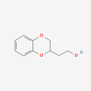 molecular formula C10H12O3 B1617534 2-(1,4-Benzodioxan-2-yl)ethanol CAS No. 62590-71-0