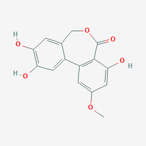 molecular formula C15H12O6 B161754 Alterlactone 