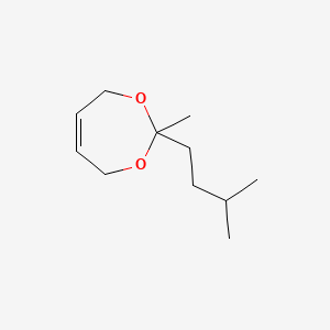 1,3-Dioxepin, 4,7-dihydro-2-methyl-2-(3-methylbutyl)-