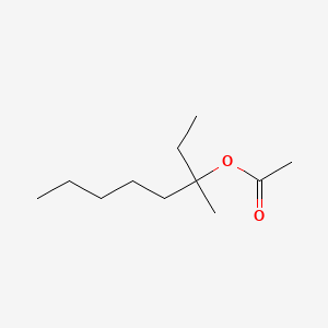 molecular formula C11H22O2 B1617555 3-Methyloct-3-yl acetate CAS No. 66008-65-9