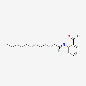 Methyl 2-(dodecylideneamino)benzoate