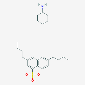 Cyclohexanamine;3,6-dibutylnaphthalene-1-sulfonate