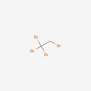 molecular formula C2H2Br4 B1617602 1,1,1,2-Tetrabromoethane CAS No. 630-16-0