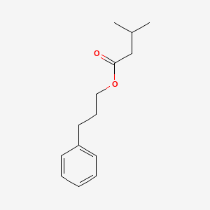 molecular formula C14H20O2 B1617605 3-Phenylpropyl isovalerate CAS No. 5452-07-3