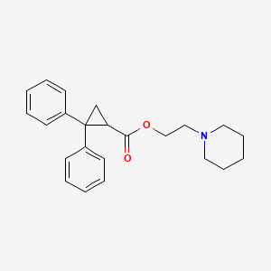 molecular formula C23H27NO2 B1617608 Pituxate CAS No. 39123-11-0
