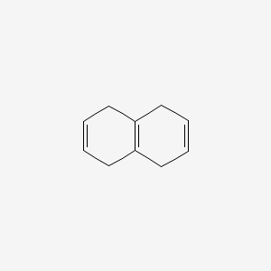 molecular formula C10H12 B1617624 1,4,5,8-Tetrahydronaphthalene CAS No. 493-04-9