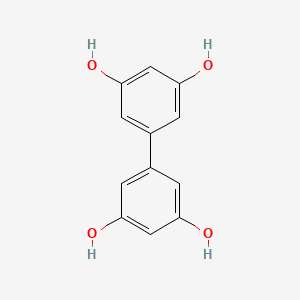 molecular formula C12H10O4 B1617625 [1,1'-biphenyl]-3,3',5,5'-tetraol CAS No. 531-02-2