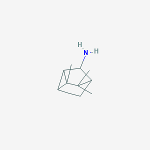 Tricyclo[2.2.1.02,6]heptan-3-amine, 1,7,7-trimethyl-, stereoisomer (9CI)