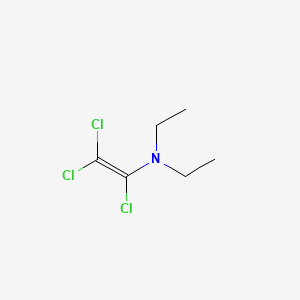 molecular formula C6H10Cl3N B1617631 N,N-Diethyl-1,2,2-trichlorovinylamine CAS No. 686-10-2