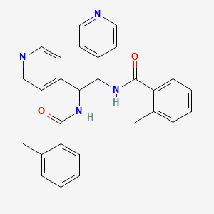 molecular formula C28H26N4O2 B1617637 Tolpadol CAS No. 77502-27-3
