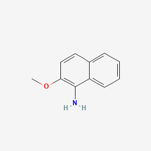 molecular formula C11H11NO B1617646 2-Methoxynaphthalen-1-amine CAS No. 2246-42-6
