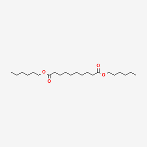 molecular formula C22H42O4 B1617648 Dihexyl sebacate CAS No. 2449-10-7