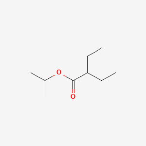 molecular formula C9H18O2 B1617665 Isopropyl 2-ethylbutyrate CAS No. 5129-47-5