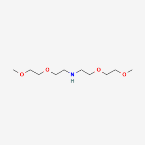 molecular formula C10H23NO4 B1617673 Bis(2-(2-methoxyethoxy)ethyl)amine CAS No. 5732-47-8