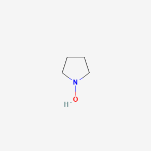 molecular formula C4H9NO B1617675 1-Hydroxypyrrolidine CAS No. 5904-62-1