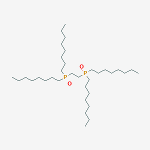 molecular formula C34H72O2P2 B1617676 Ethylenebis(dioctylphosphine) dioxide CAS No. 5927-49-1