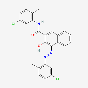 2-Naphthalenecarboxamide, N-(5-chloro-2-methylphenyl)-4-[(5-chloro-2-methylphenyl)azo]-3-hydroxy-