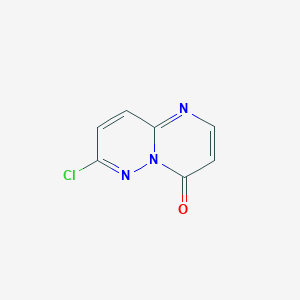 molecular formula C7H4ClN3O B1617706 7-chloro-4H-pyrimido[1,2-b]pyridazin-4-one CAS No. 88820-50-2