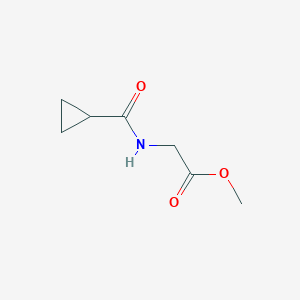 Methyl 2-(cyclopropanecarbonylamino)acetate