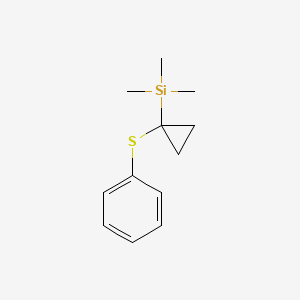 1-(Trimethylsilyl)cyclopropyl phenyl sulfide