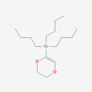 Tributyl(5,6-dihydro-1,4-dioxin-2-yl)stannane