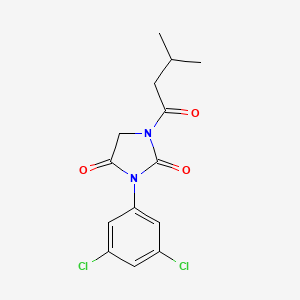 molecular formula C14H14Cl2N2O3 B1617750 Isovaledione CAS No. 70017-93-5
