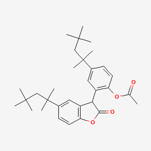 Acetoxytetramethylbutylphenyl tetramethylbutylbenzofuranone