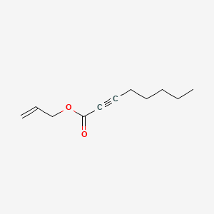 2-Octynoic acid, 2-propen-1-yl ester