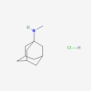 molecular formula C11H20ClN B1617762 N-methyladamantan-1-amine hydrochloride CAS No. 3717-39-3