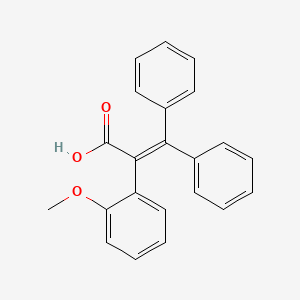 molecular formula C22H18O3 B1617769 Anisacril CAS No. 5129-14-6