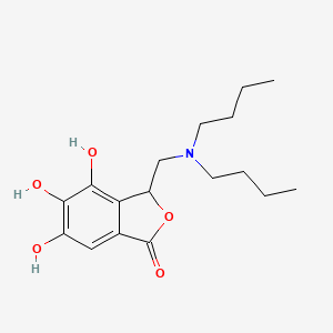 molecular formula C17H25NO5 B1617772 Anthallan CAS No. 520-47-8