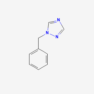 molecular formula C9H9N3 B1617773 1-Benzyl-1,2,4-triazole CAS No. 6085-94-5