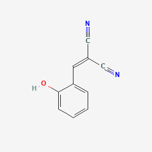 molecular formula C10H6N2O B1617777 Malononitrile, salicylidene- CAS No. 6968-92-9