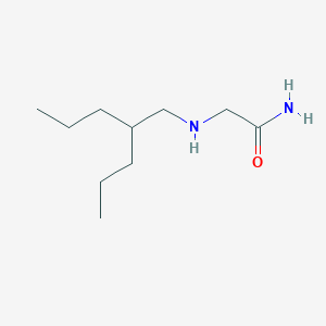 Acetamide, 2-((2-propylpentyl)amino)-