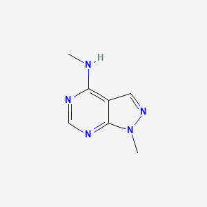 N,1-dimethyl-1H-pyrazolo[3,4-d]pyrimidin-4-amine