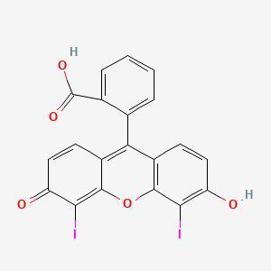 2-(6-Hydroxy-4,5-diiodo-3-oxo-3h-xanthen-9-yl)benzoic acid
