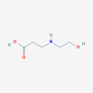 molecular formula C5H11NO3 B1617800 3-[(2-Hydroxyethyl)amino]propanoic acid CAS No. 5458-99-1