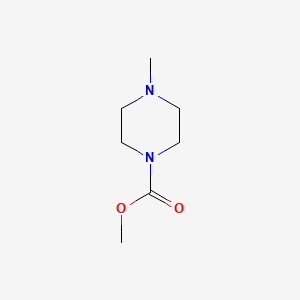 molecular formula C7H14N2O2 B1617812 Methyl 4-methylpiperazine-1-carboxylate CAS No. 7560-85-2