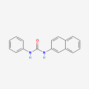 molecular formula C17H14N2O B1617819 1-(Naphthalen-2-yl)-3-phenylurea CAS No. 6299-42-9