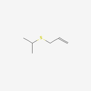 molecular formula C6H12S B1617874 烯丙基异丙基硫醚 CAS No. 50996-72-0