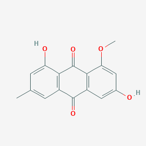molecular formula C16H12O5 B161788 Questin CAS No. 3774-64-9