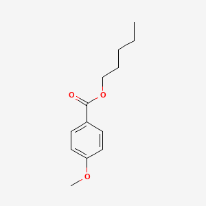molecular formula C13H18O3 B1617897 Amyl anisate CAS No. 6938-46-1