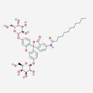 molecular formula C44H55NO16 B161792 C12FDG CAS No. 138777-25-0