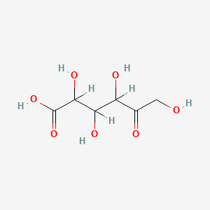 2,3,4,6-Tetrahydroxy-5-oxohexanoic acid